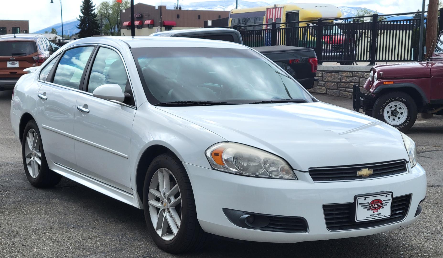 2010 White /Tan Chevrolet Impala LTZ (2G1WC5EM1A1) with an 3.9L engine, Automatic transmission, located at 450 N Russell, Missoula, MT, 59801, (406) 543-6600, 46.874496, -114.017433 - Really nice Sedan in Excellent Condition. Power Sunroof. Power Heated Seats. Air. Cruise. Tilt. Bose Sound AM FM XM CD. Power Windows and Locks. - Photo#3